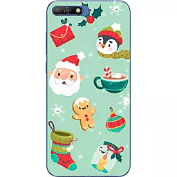 Чохол BoxFace Silicone Print Christmas Series Huawei Y6 2018 (33371-up2269)