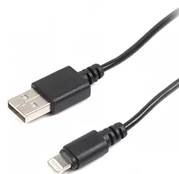 Кабель Cablexpert USB-A - Lightning 12w 2.4a 1.2м cable Black (CC-USB2-AMLM-1M) - фото Кабель Cablexpert USB-A - Lightning 12w 2.4a 1.2м cable Black (CC-USB2-AMLM-1M)