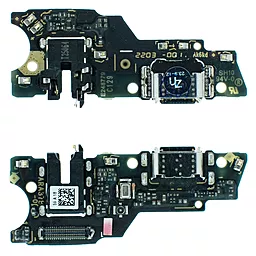 Нижняя плата Realme C17 / 7i (China) с разъемом зарядки, наушников, микрофоном, Original