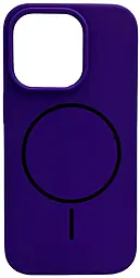Чохол Silicone Case Full Fine Ring MagSafe для Apple iPhone 14 Pro Max Modena - фото Чохол Silicone Case Full Fine Ring MagSafe для Apple iPhone 14 Pro Max Modena
