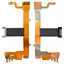 Шлейф Nokia N9 межплатный с микрофоном и камерой - фото Шлейф Nokia N9 межплатный с микрофоном и камерой