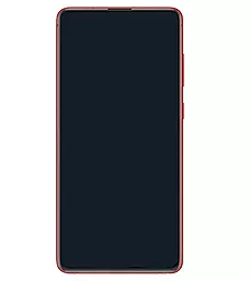 Дисплей Samsung Galaxy Note 10 Lite N770 с тачскрином и рамкой, оригинал, Red