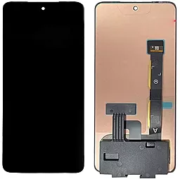 Дисплей Motorola Moto G82 (XT2225) з тачскріном, оригінал, Black