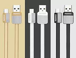 Кабель Remax Platinum USB-A - micro USB 12w 2.4a 1м cable White (RC-044m) - миниатюра 2 Кабель Remax Platinum USB-A - micro USB 12w 2.4a 1м cable White (RC-044m) - миниатюра 2