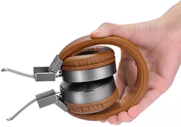 Навушники Hoco W2 Brown - мініатюра 2
