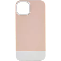 Чехол Epik TPU+PC Bichromatic для Apple iPhone 12, iPhone 12 Pro (6.1")  Grey-beige / White