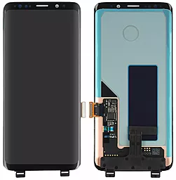 Дисплей Samsung Galaxy S9 G960 с тачскрином, сервисный оригинал, Black - фото Дисплей Samsung Galaxy S9 G960 с тачскрином, сервисный оригинал, Black
