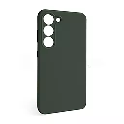 Чехол Silicone Case Full для Samsung Galaxy S23/S911 (2023) Dark Olive