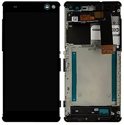 Дисплей Sony Xperia C5 Ultra (E5506, E5533, E5553, E5563) с тачскрином и рамкой, оригинал, Black - фото Дисплей Sony Xperia C5 Ultra (E5506, E5533, E5553, E5563) с тачскрином и рамкой, оригинал, Black