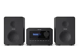 Колонки акустические Sharp XL-B520D Black - фото Колонки акустические Sharp XL-B520D Black