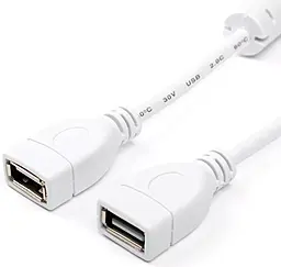 Кабель (шлейф) Atcom USB 2.0 AF/AF 1.8м - фото Кабель (шлейф) Atcom USB 2.0 AF/AF 1.8м