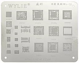 BGA трафарет (для реболлинга) WYLIE WL-52 for Xiaomi