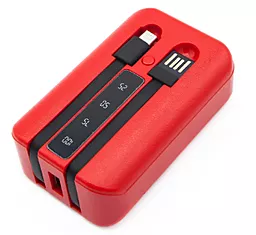 Корпус для Power Bank 2x21700 с платой и micro USB Red