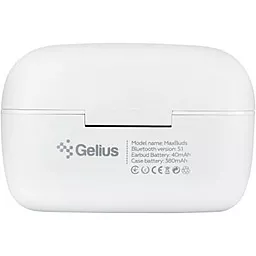 Навушники Gelius MaxBuds GP-TWS025 White - мініатюра 12