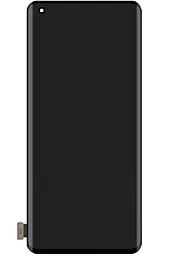 Дисплей Vivo X50 4G, X50 5G (2001A, 2005) з тачскріном і рамкою (TFT, без функції відбитка пальця),  Black