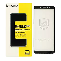 Защитное стекло iPaky Full Glue Samsung A605 Galaxy A6 Plus 2018 Black