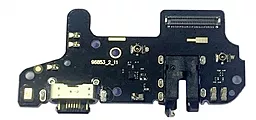 Нижняя плата Motorola Edge 20 Lite XT2139-1 с разъемом зарядки и наушников, с микросхемой Original