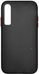 Чехол 1TOUCH Gingle Matte Huawei P30 Black/Red