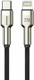 Кабель Amaya 310CL USB Type-C - Lightning 27w 3a 1м PD cable Brown - фото Кабель Amaya 310CL USB Type-C - Lightning 27w 3a 1м PD cable Brown