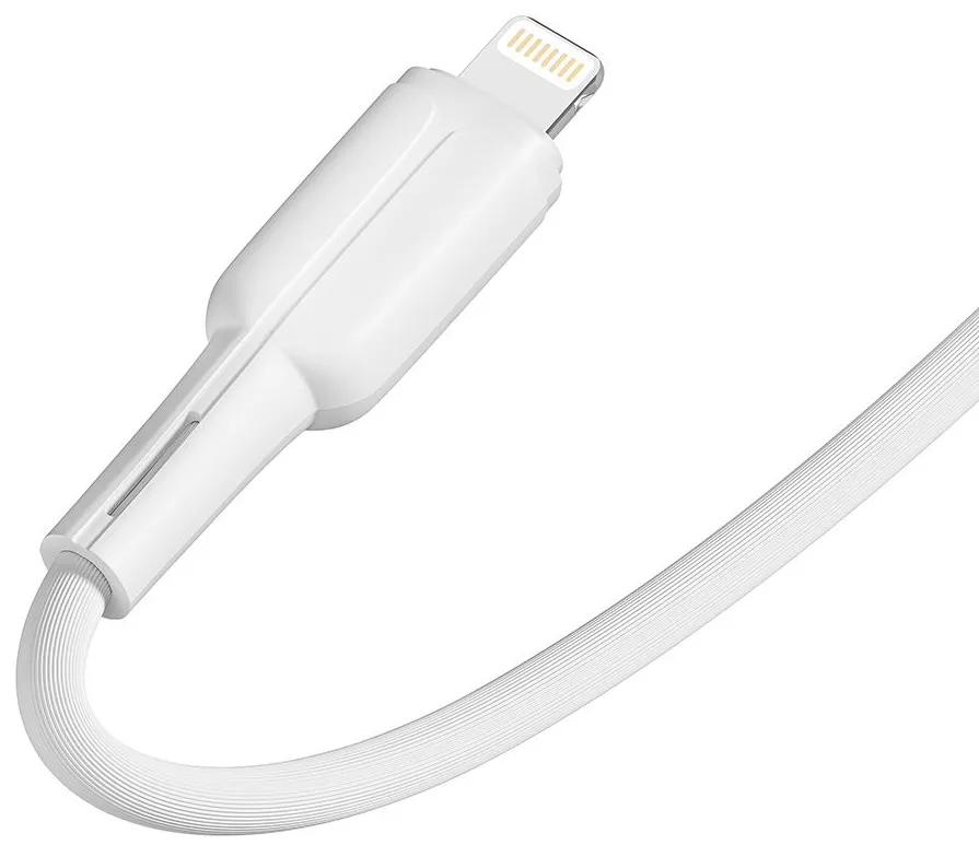 Кабель Ridea RC-CO10 CommonPro USB-A - Lightning 12w 2.4a 1м cable White - фото 4