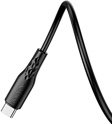 Кабель USB Borofone BX48 3a USB Type-C Cable Black - миниатюра 4