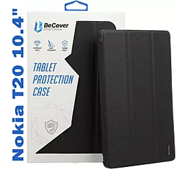 Чехол для планшета BeCover Smart Case для Nokia T20 10.4" Black (708041) - фото Чехол для планшета BeCover Smart Case для Nokia T20 10.4" Black (708041)