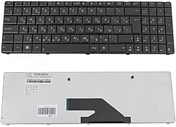 Клавіатура для ноутбуку Asus A75D A75DE K75A K75D K75DE R700DE з вертикальним Ентером чорна
