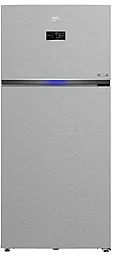 Холодильник з морозильною камерою Beko RDNE700E40XP