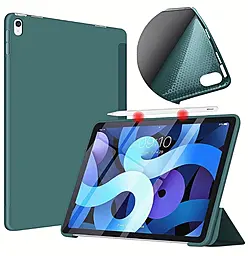 Чохол для планшету BeCover Tri Fold Soft TPU Silicone для Apple iPad Air 11" M4 2026 Dark Green (715236) - фото Чохол для планшету BeCover Tri Fold Soft TPU Silicone для Apple iPad Air 11" M4 2026 Dark Green (715236)