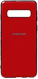 Чехол TOTO TPU Electroplate Samsung G973 Galaxy S10 Red