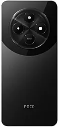Задняя крышка корпуса Xiaomi Poco C75 со стеклом камеры, Original Black - фото Задняя крышка корпуса Xiaomi Poco C75 со стеклом камеры, Original Black
