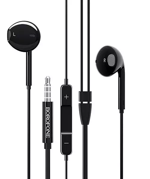 Навушники Borofone BM30 Max 3.5mm Black - фото 1