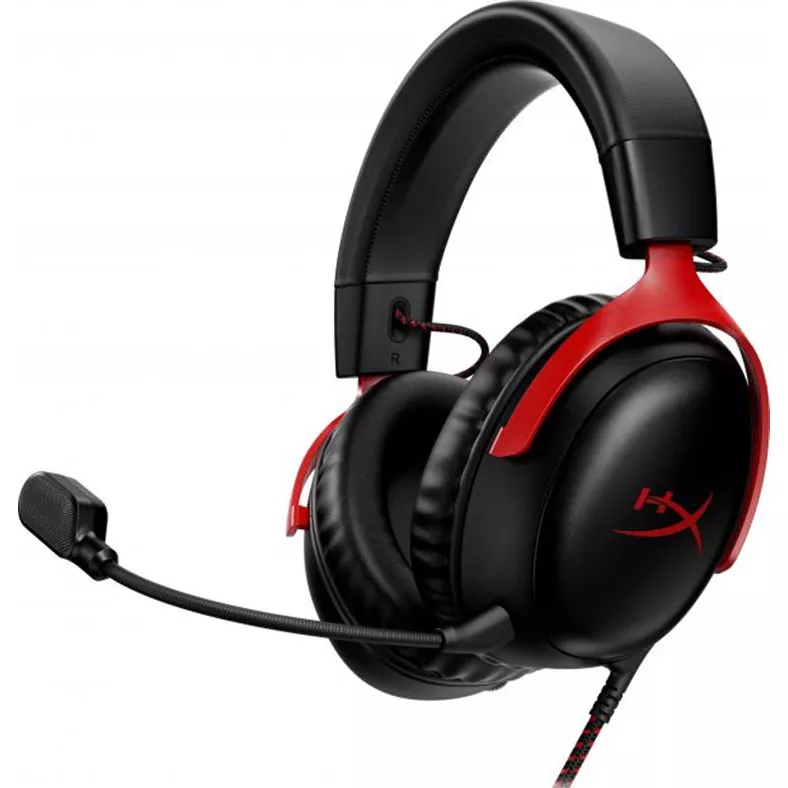 Наушники HyperX Cloud III Black/Red (727A9AA) - фото 1