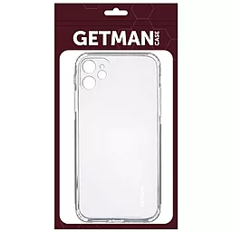Чехол GETMAN Clear 1,0 mm Apple iPhone 13 Mini (5.4")  Transparent - миниатюра 2
