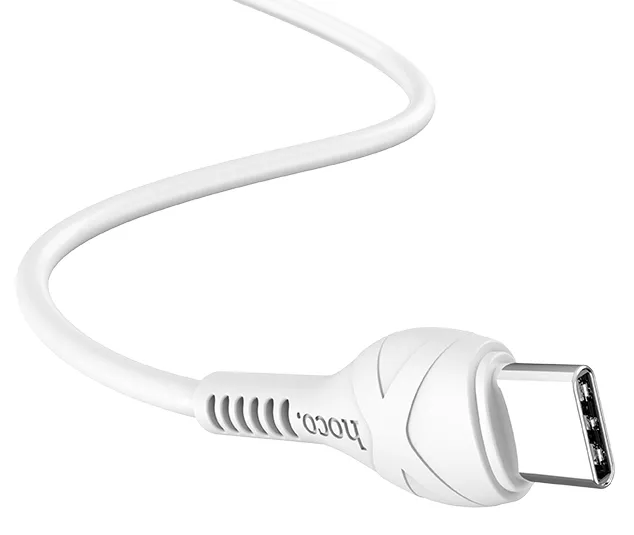 Кабель Hoco X37 Cool Power USB-A - Type-C 15w 3a 1м cable White - фото 4