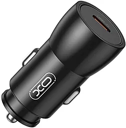 Автомобильное зарядное устройство XO CC57 25w PD USB-C car charger black - фото Автомобильное зарядное устройство XO CC57 25w PD USB-C car charger black
