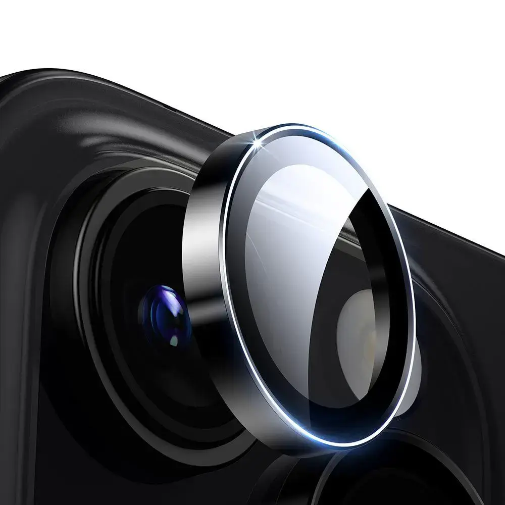 Защитное стекло ESR для камеры Armorite Camera Protector Apple iPhone 16 Pro, iPhone 16 Pro Max Black (4894240225103) - фото 2