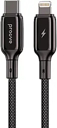 Кабель Proove Dense Metal USB Type-C - Lightning 27w 3a 2m cable Black (CCDM27002121) - фото Кабель Proove Dense Metal USB Type-C - Lightning 27w 3a 2m cable Black (CCDM27002121)