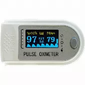 Fingertip Pulse Oximeter CMS50D Білий
