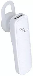 Блютуз гарнитура GOLF GF-B1 White - фото Блютуз гарнитура GOLF GF-B1 White