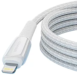 Кабель Essager USB Type-C - Lightning 20w 3a 3м PD сable White (EXCTL-CHC02) - миниатюра 2 Кабель Essager USB Type-C - Lightning 20w 3a 3м PD сable White (EXCTL-CHC02) - миниатюра 2