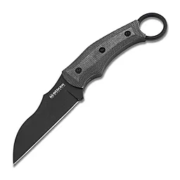 Нож Boker Plus Straight Karambit Black (02RY700) - фото Нож Boker Plus Straight Karambit Black (02RY700)