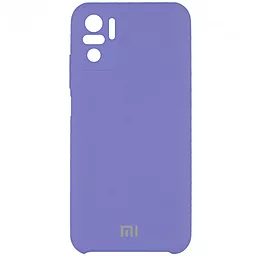Чохол Epik Silicone Cover Full Camera (AAA) Xiaomi Redmi Note 10, Note 10s Elegant Purple