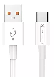 Кабель Jellico B1 USB-A - Type-C 15w 3.1a 1м cable White (RL075913) - фото Кабель Jellico B1 USB-A - Type-C 15w 3.1a 1м cable White (RL075913)