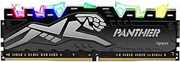 Оперативна пам'ять Apacer 8GB DDR4 2666MHz Panther Rage RGB Black (EK.08G2V.GQN)
