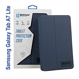 Чехол для планшета BeCover Slimbook для Samsung Galaxy Tab A7 Lite SM-T220, SM-T225 Deep Blue (706660) - фото Чехол для планшета BeCover Slimbook для Samsung Galaxy Tab A7 Lite SM-T220, SM-T225 Deep Blue (706660)