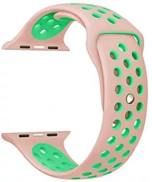 Ремешок Nike Silicon Sport Band for Apple Watch 42mm/44mm/45mm/49mm Pink/Green