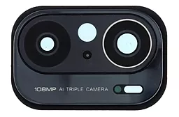 Скло камери Xiaomi Mi 11i / Mi 11X Pro в рамці Cosmic Black - фото Скло камери Xiaomi Mi 11i / Mi 11X Pro в рамці Cosmic Black