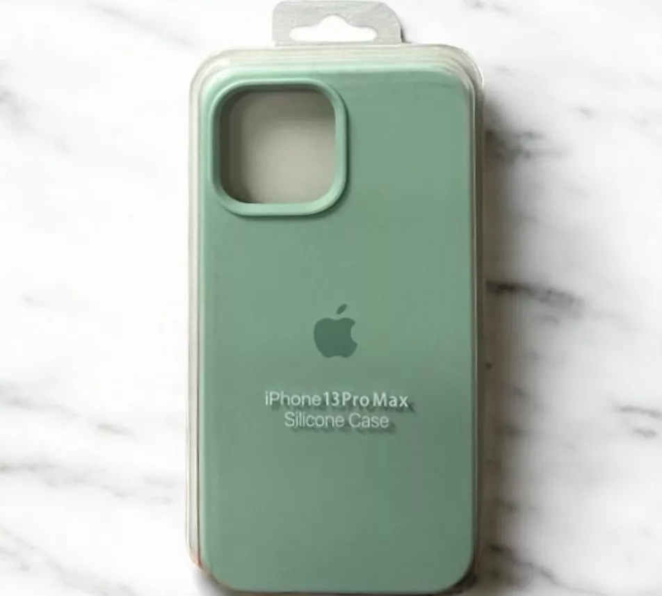 Чехол Silicone Case Full для Apple iPhone 15 Pro Pistachio - фото 2
