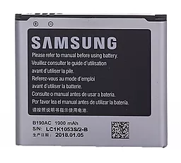 Аккумулятор Samsung W2014 / B190AC (1900 mAh) 12 мес. гарантии